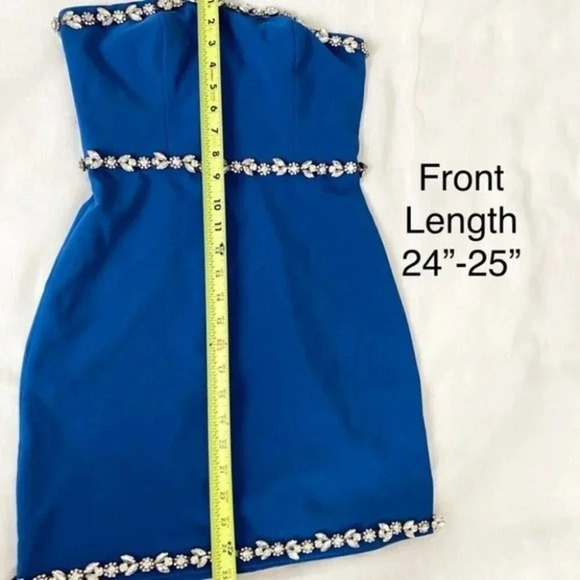 NBD Nancy Drew Mini Dress Crystal embellished - Picture 8 of 16